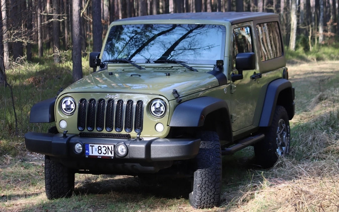 Jeep Wrangler cena 99000 przebieg: 161000, rok produkcji 2013 z Brzeg Dolny małe 497